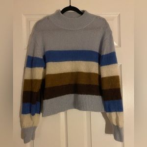 & Other Stories Mohair blend stripe sweater